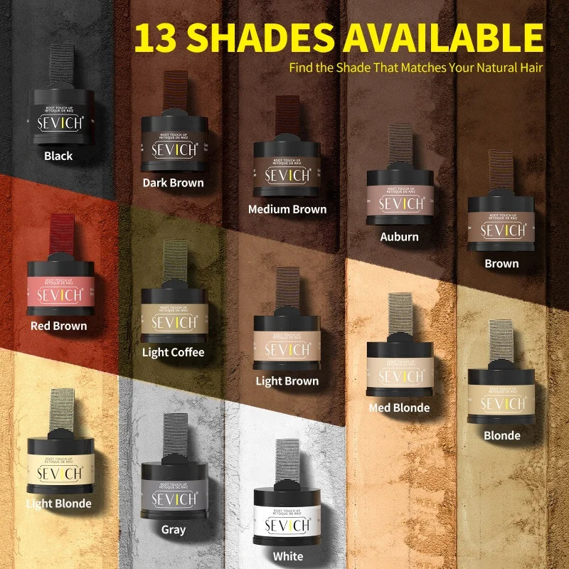 Hair Line Powder Contouring Shadow Powder Root Touch Up Natural Instant Waterproof Forehead Hairline Shadow Concealer Coverage