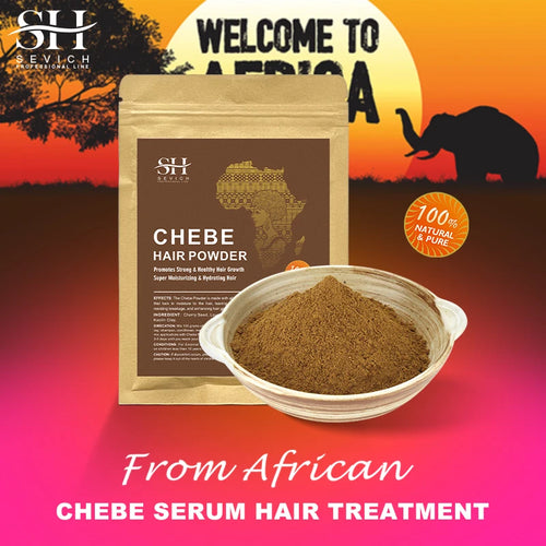 100% Chebe Powder Natural Ingredients Promotes Strong and Healthy Hair Strengthens Fast Hair Regrowth Anti Hair Loss Treatment