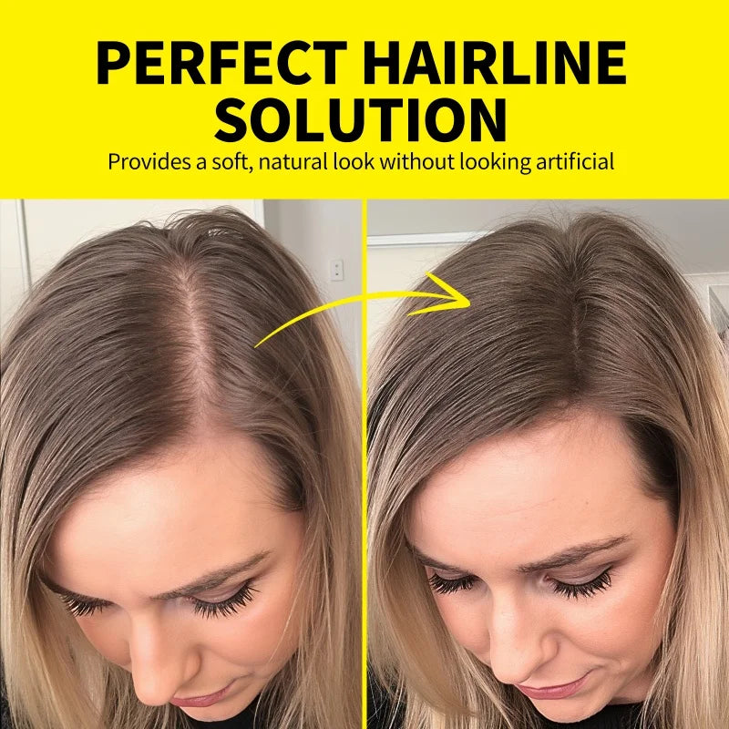 Hair Line Powder Contouring Shadow Powder Root Touch Up Natural Instant Waterproof Forehead Hairline Shadow Concealer Coverage